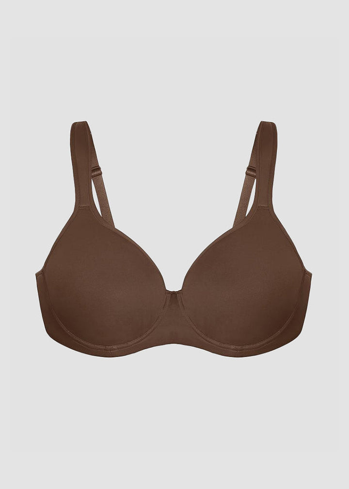 Soft Plus Size Full Coverage Unlined Minimizer Bra