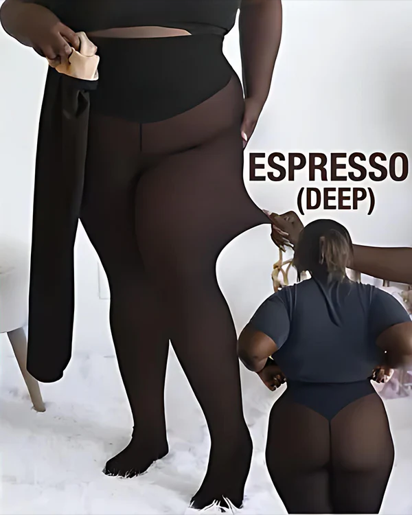 Viral One-Seam Fleece-Lined Shaping Leggings — High-Waist Compression