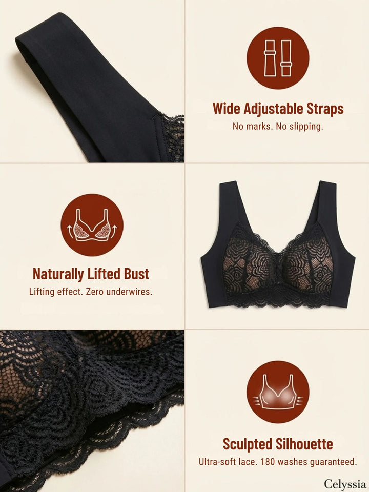 LaceLift™ Bra | Natural Support, Ultra-Soft Lace, Absolute Comfort