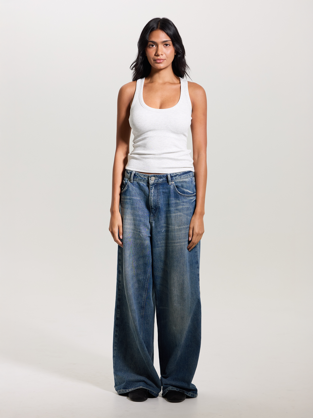 Ribbed Scoop Racerback Brami