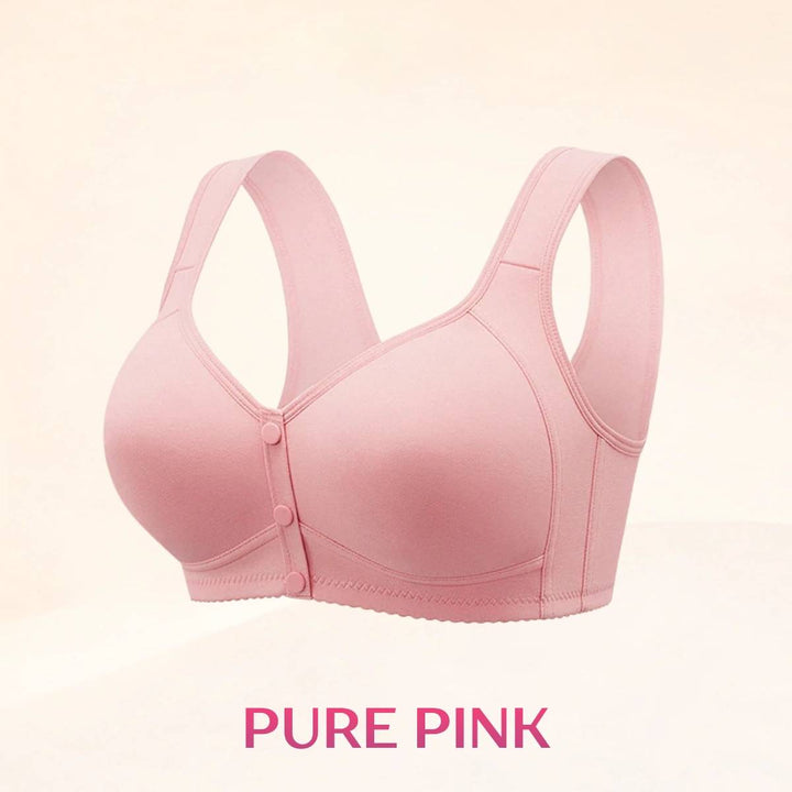 Front Closure Breathable Bra for Seniors