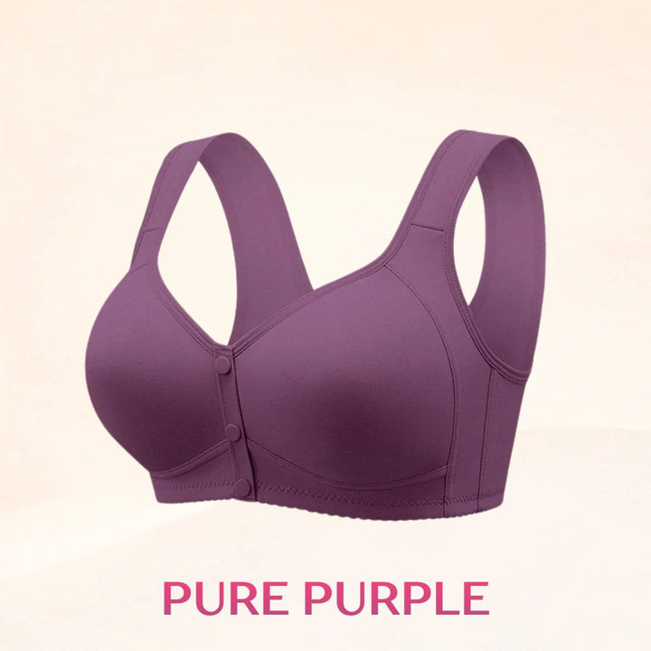 Front Closure Breathable Bra for Seniors