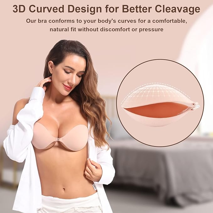 💗BUY 1 GET 3 FREE - 4 PAIRS -🎁Adhesive Push-up Bra