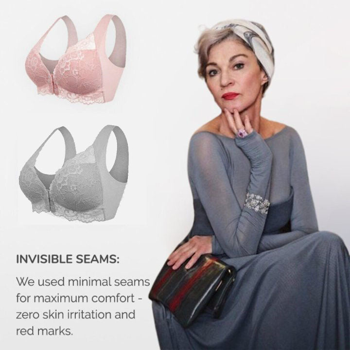 Front Closure Shaping Push Up Bra