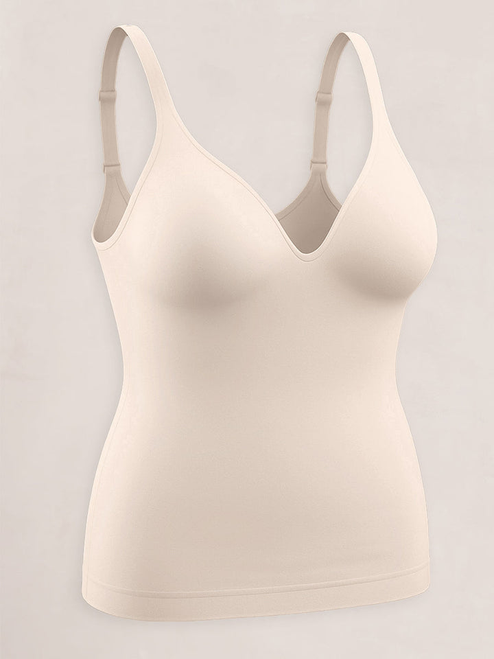 Essentials Sweetheart Built-In Bra Shaper Cami
