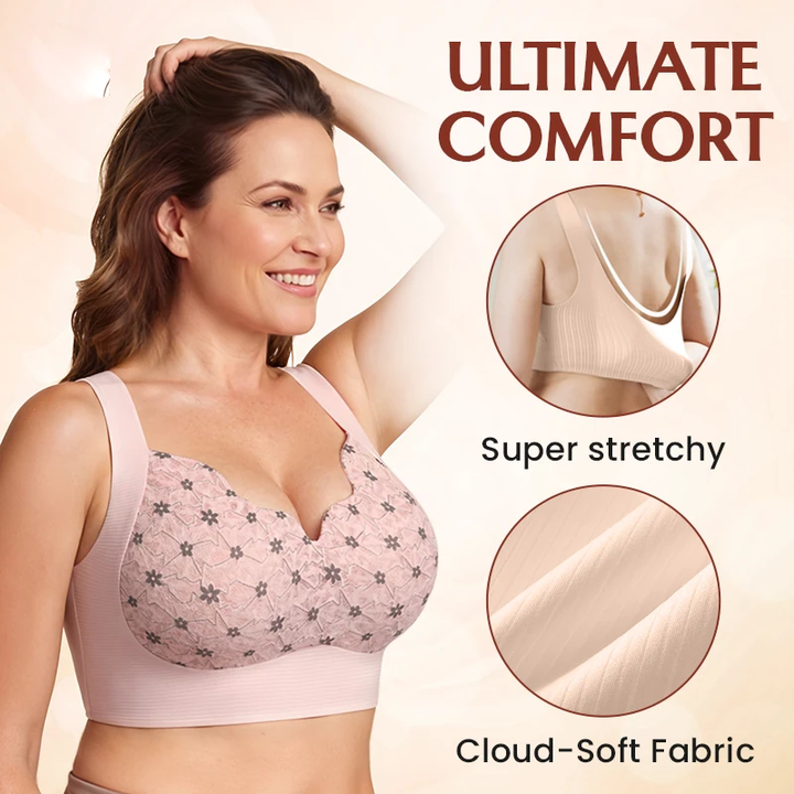 Seamless Wire-free Push-up Bra