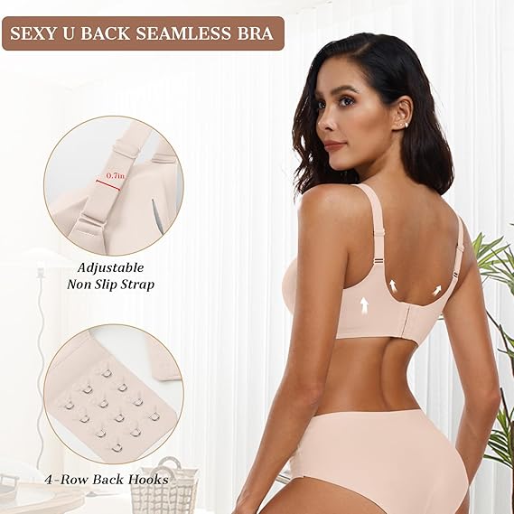 Scalloped Wireless Jelly Bra