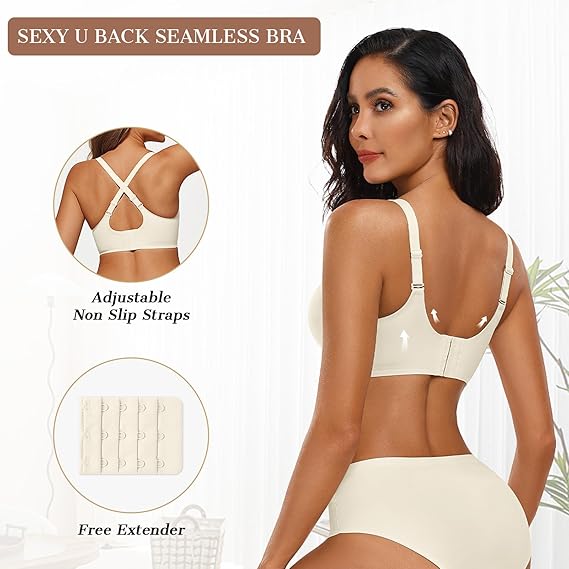 Scalloped Wireless Jelly Bra