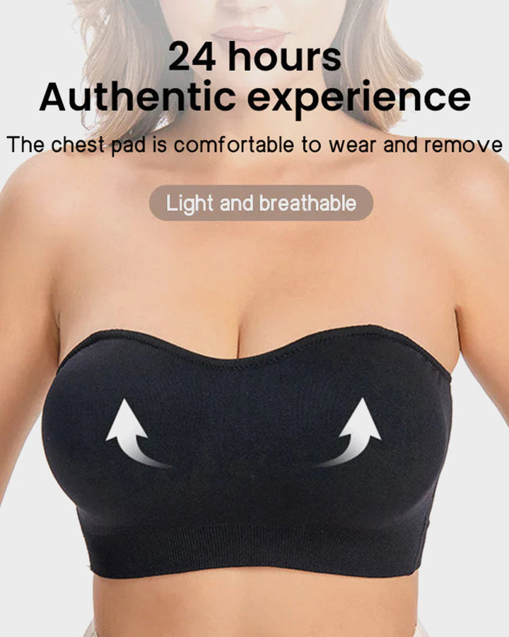 Wireless Strapless Bandeau Bra