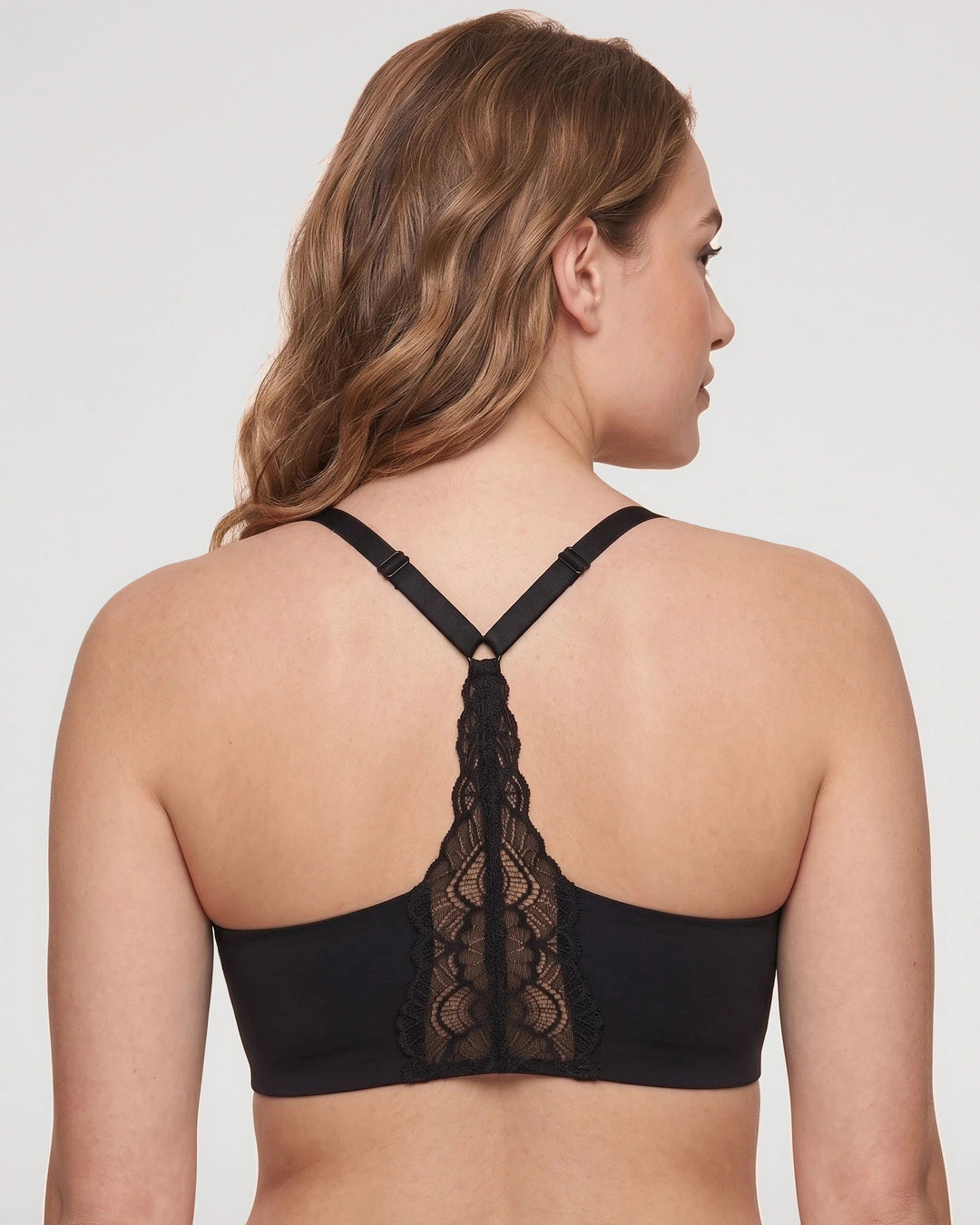Lace Jelly Deep V Racerback Bralette