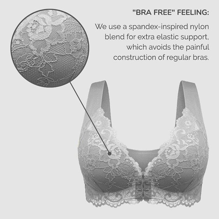 Front Closure Shaping Push Up Bra