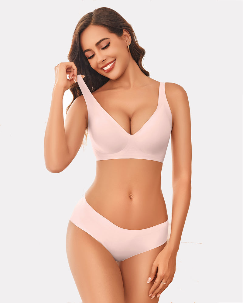 Push Up Wireless Full Coverage Bras