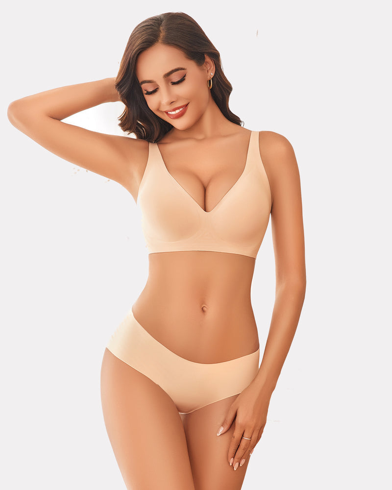 Push Up Wireless Full Coverage Bras