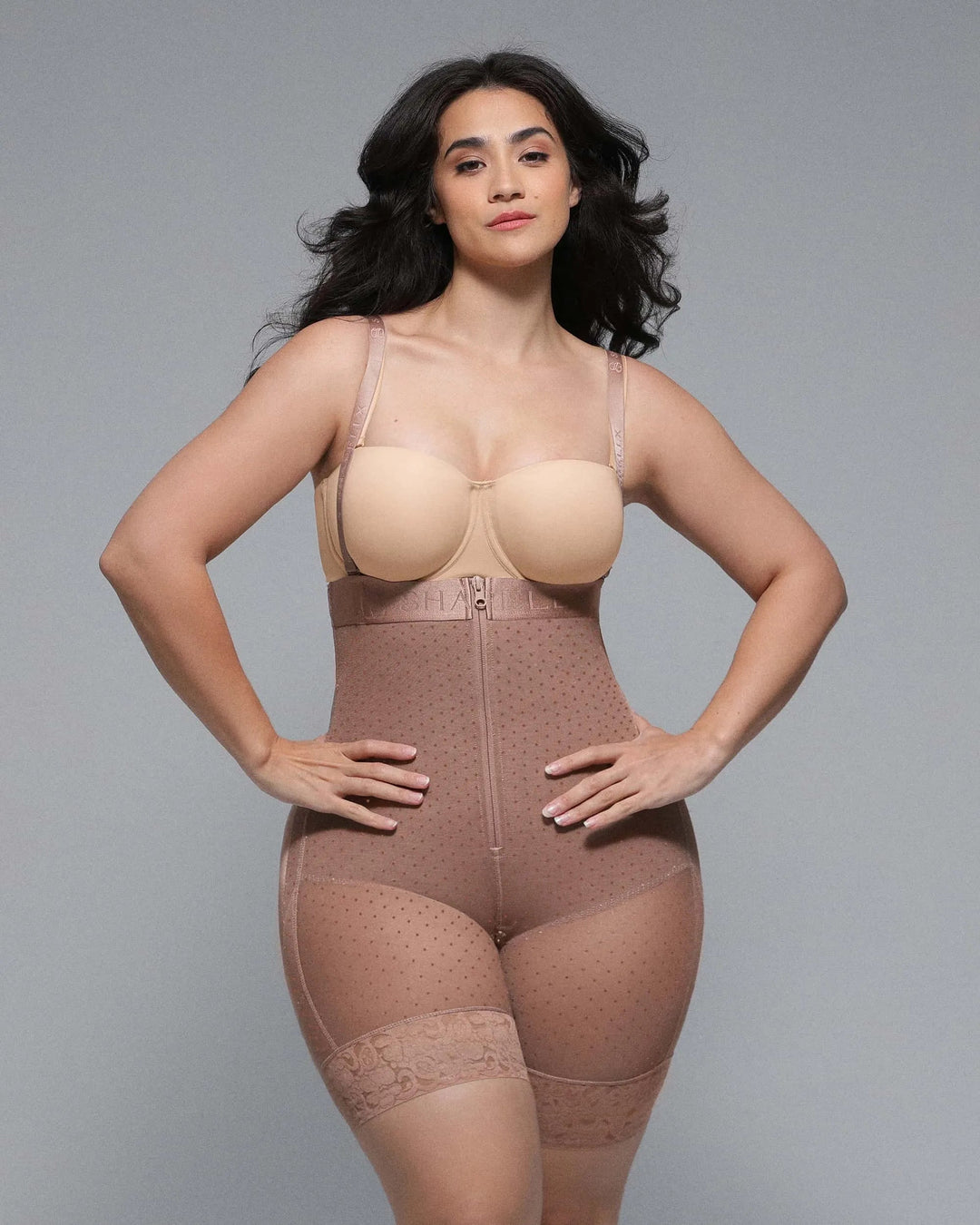 BOOT-YEAH™ AirSlim® High-Waisted Polka Dot Short