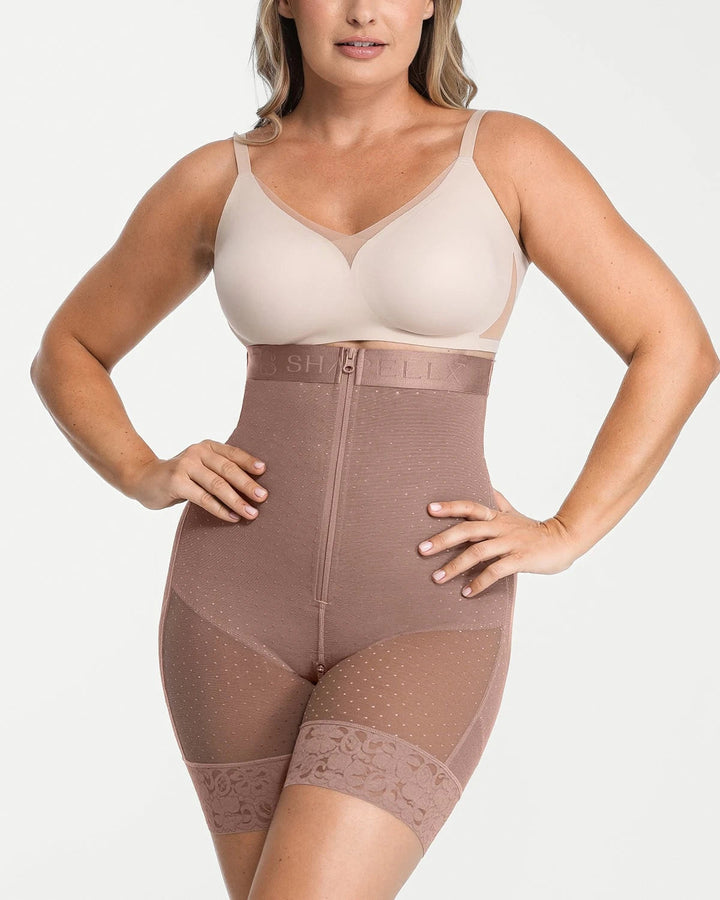 BOOT-YEAH™ AirSlim® High-Waisted Polka Dot Short