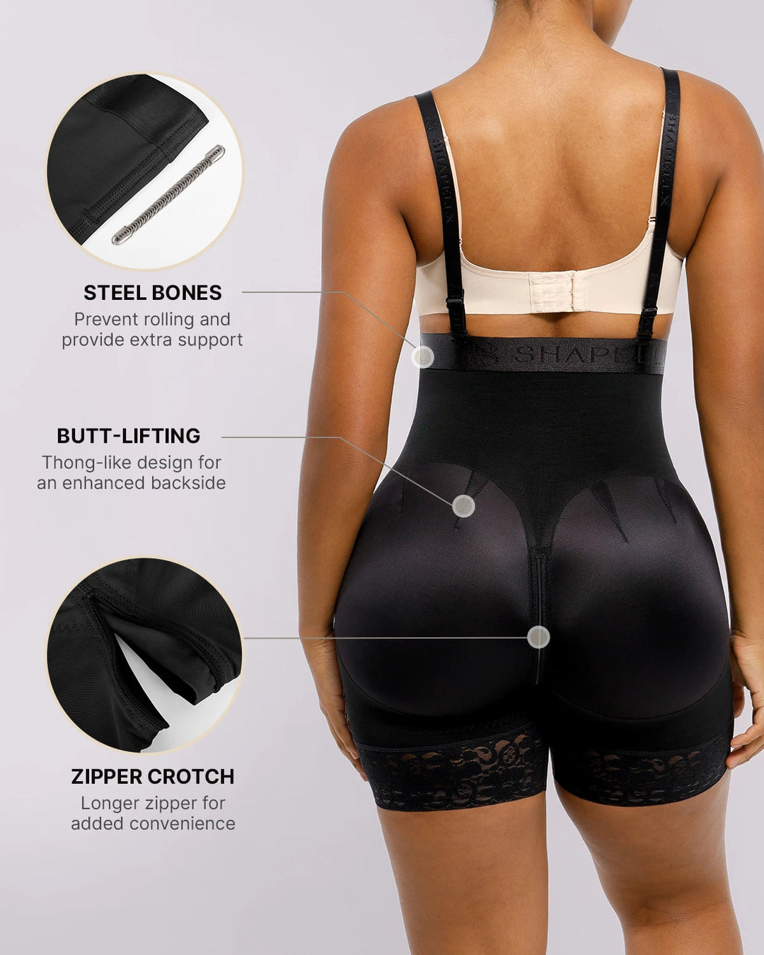 BOOT-YEAH™ AirSlim® Firm Tummy Compression Shaping Short