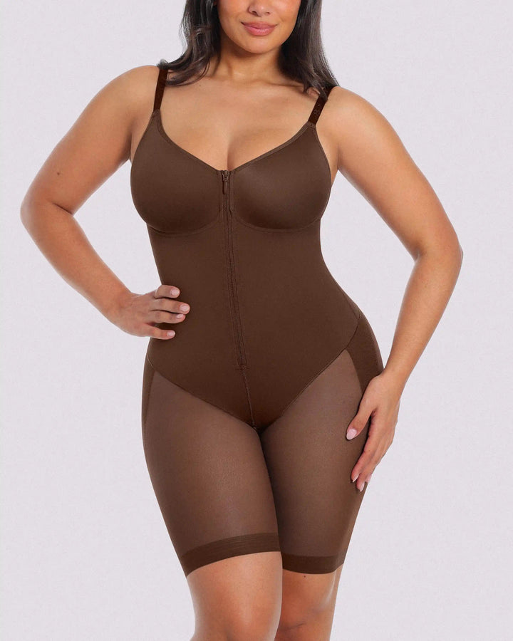 Hourglass Full Body Mid Thigh Bodysuit