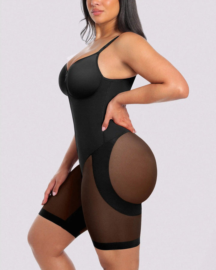 Hourglass Full Body Mid Thigh Bodysuit