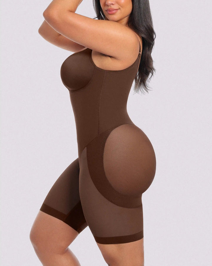 Hourglass Full Body Mid Thigh Bodysuit