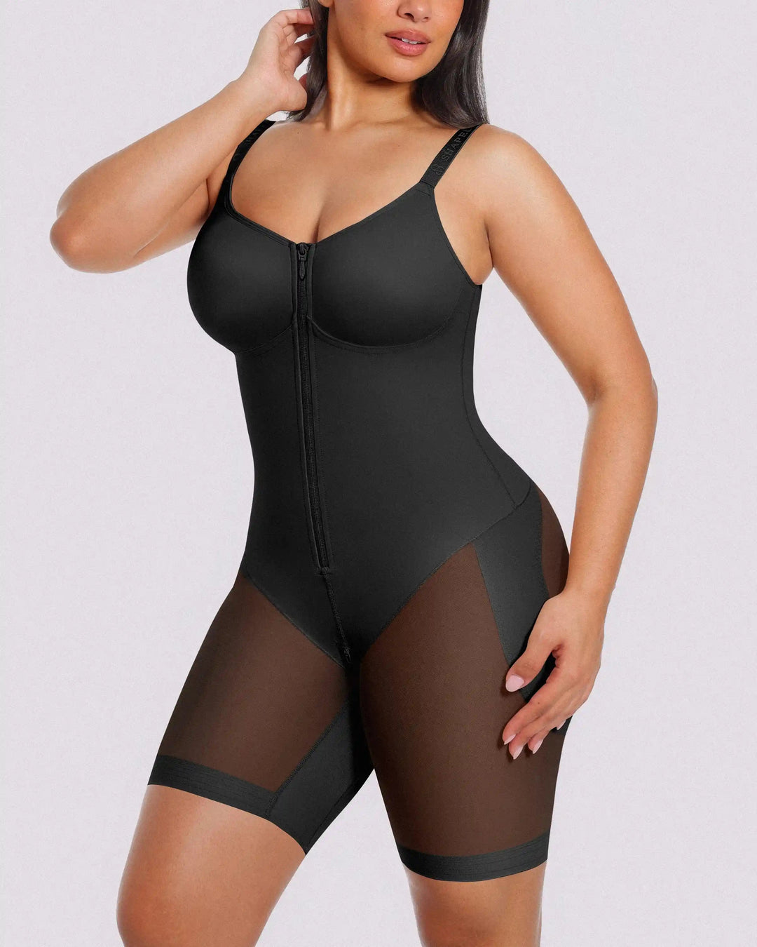 Hourglass Full Body Mid Thigh Bodysuit