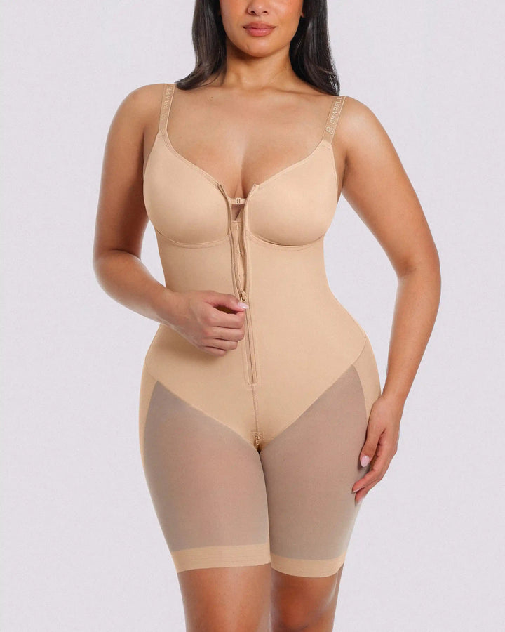 Hourglass Full Body Mid Thigh Bodysuit