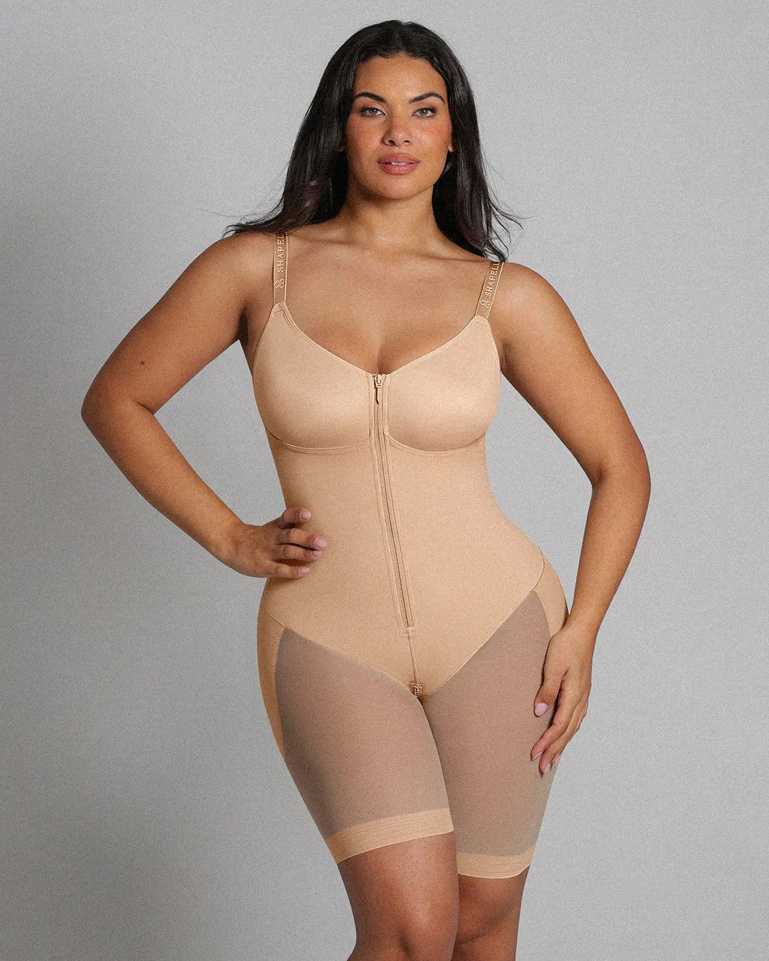 Hourglass Full Body Mid Thigh Bodysuit
