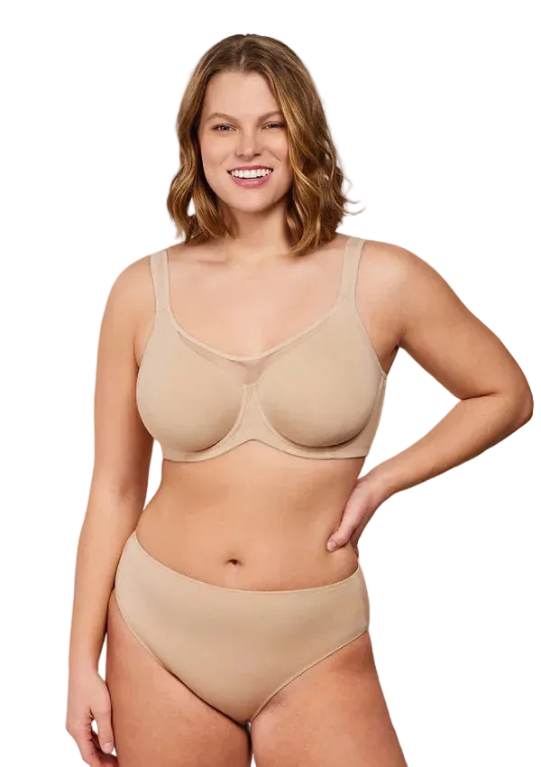 Cooling Full Coverage Minimizer Bra