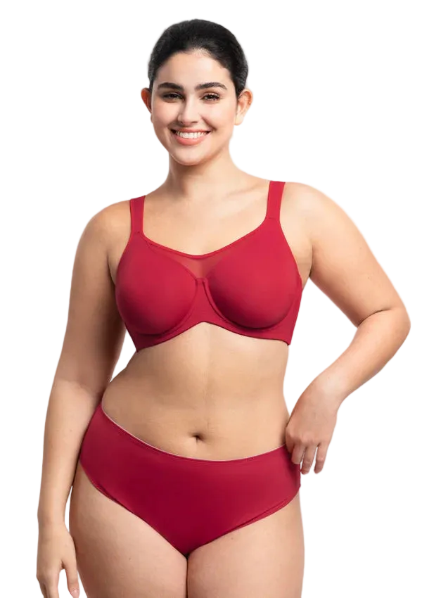 Cooling Full Coverage Minimizer Bra