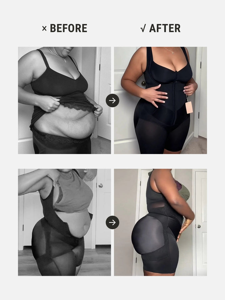 Feelingirl FeelVibe U-Shaped Faja Tummy Control Butt Lift Bodysuit