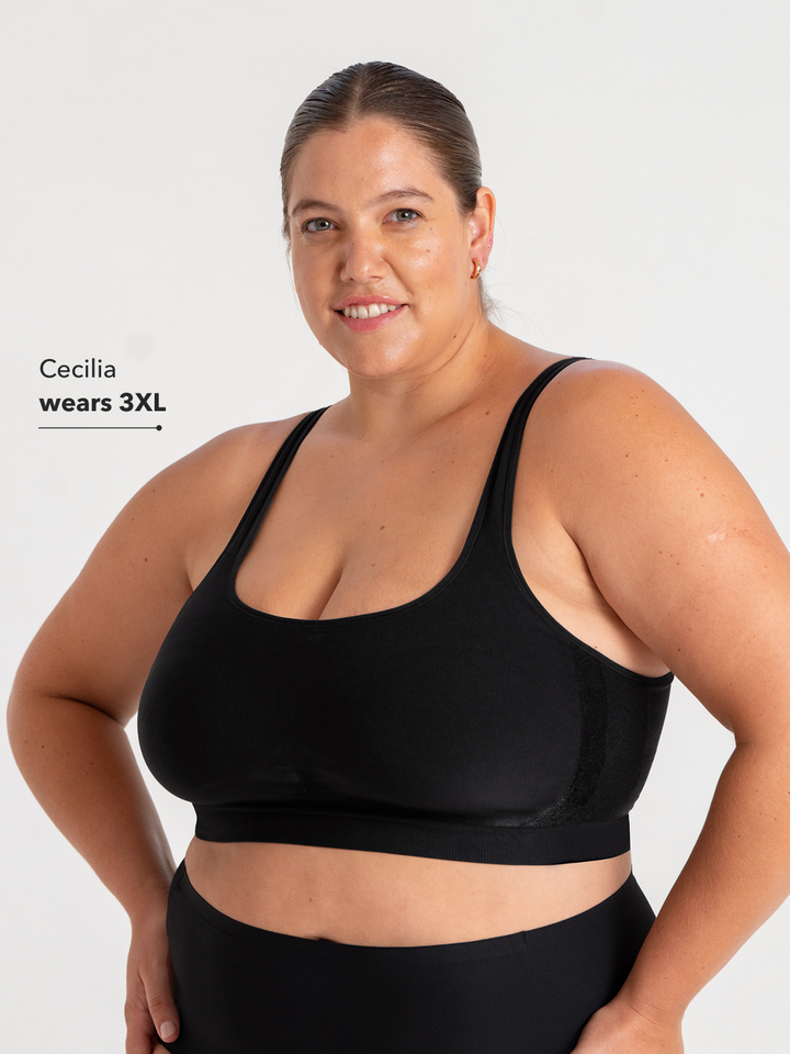 Essentials Everyday Comfort Straps Wireless Shaping Bra
