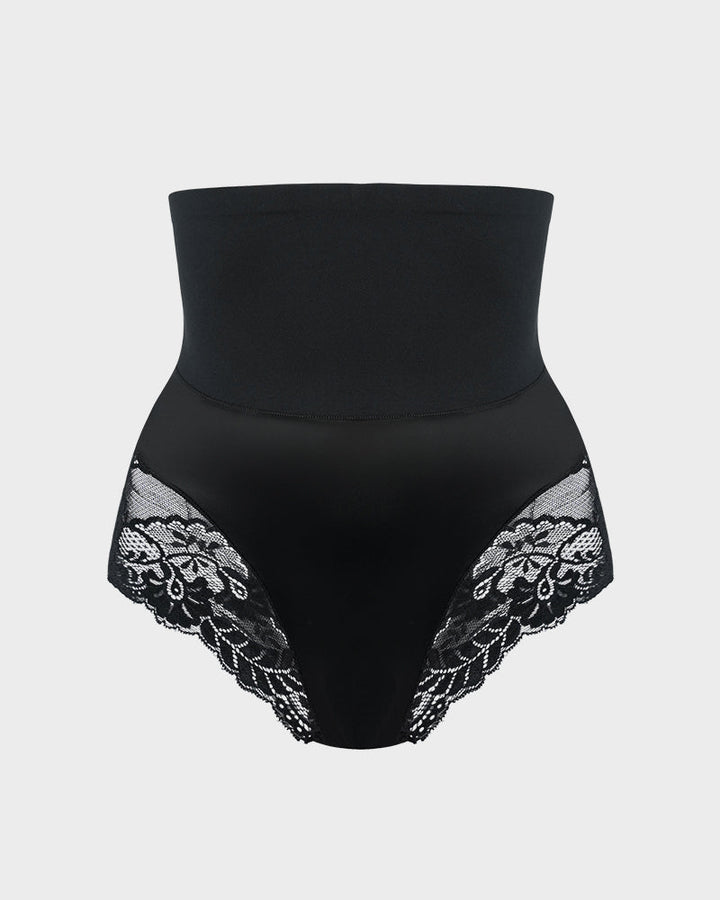 High-Waist Seamless Lace Shaping Panty (3 Pack)