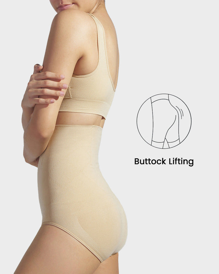 Firm Sculpt High Waisted Briefs(2 Packs)