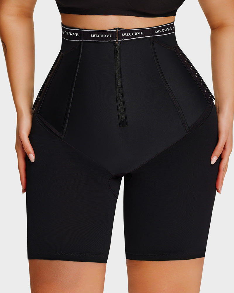 Side-Hook Slimming &amp; Butt-Lifting Shaping Shorts