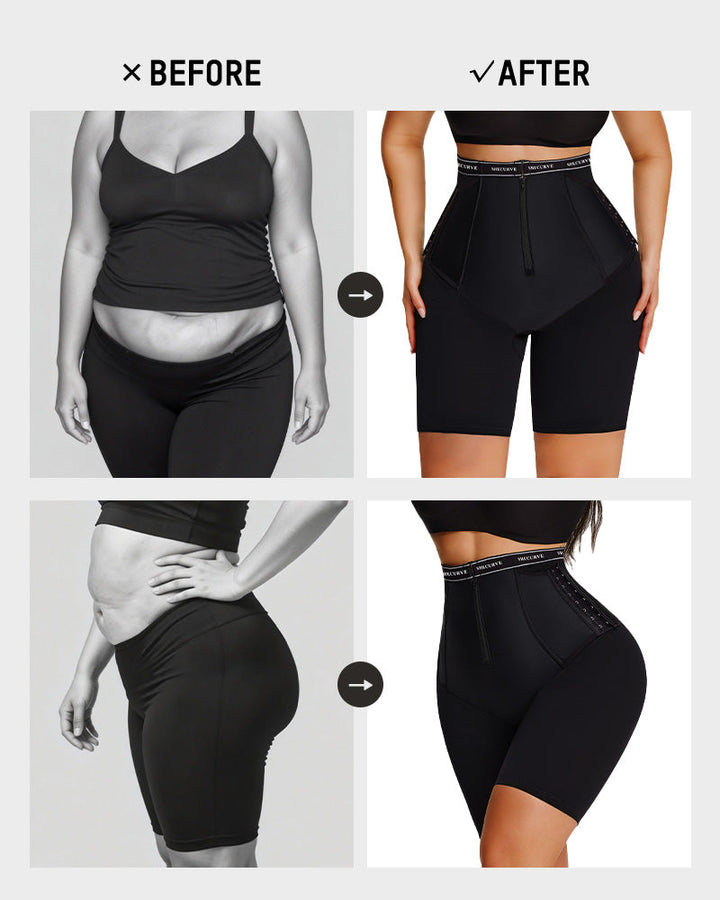 Side-Hook Slimming &amp; Butt-Lifting Shaping Shorts