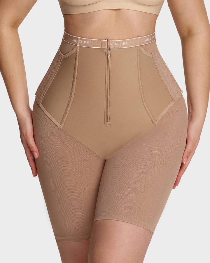 Side-Hook Slimming &amp; Butt-Lifting Shaping Shorts