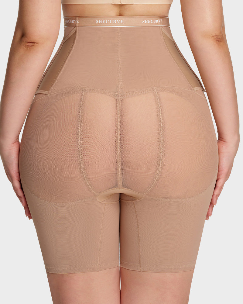Side-Hook Slimming &amp; Butt-Lifting Shaping Shorts