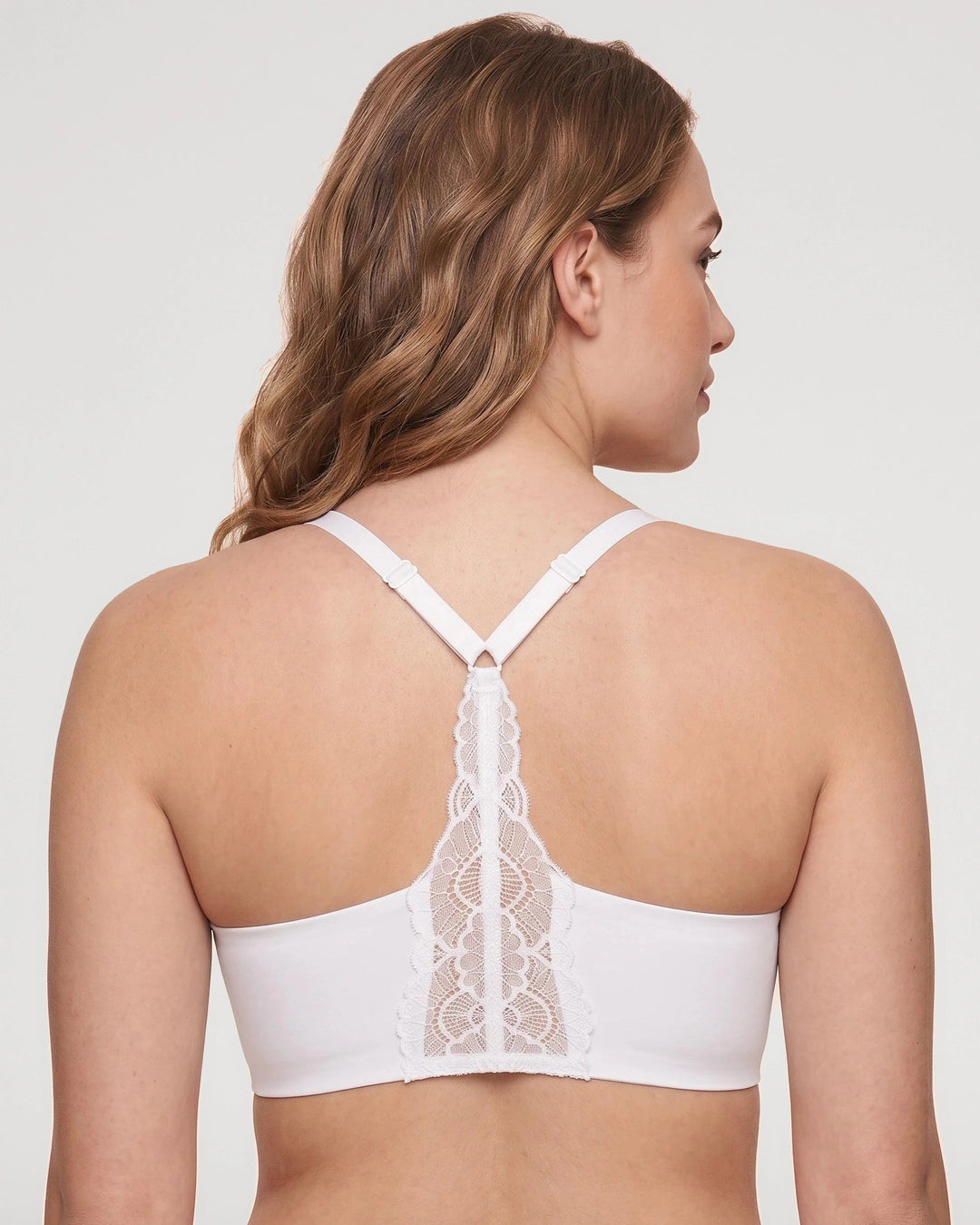 Lace Jelly Deep V Racerback Bralette