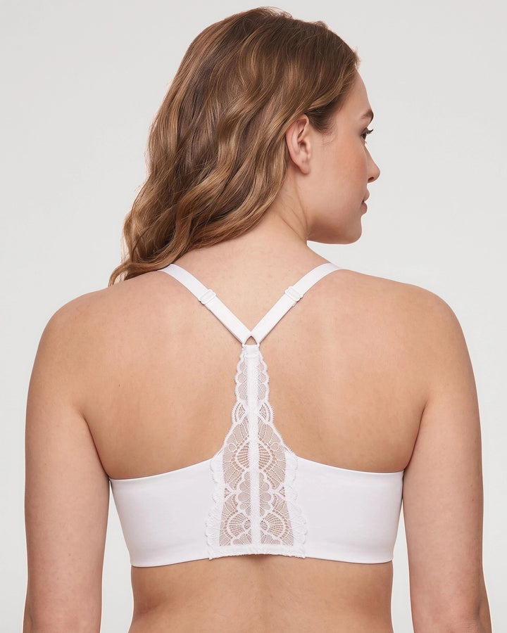 Lace Jelly Deep V Racerback Bralette