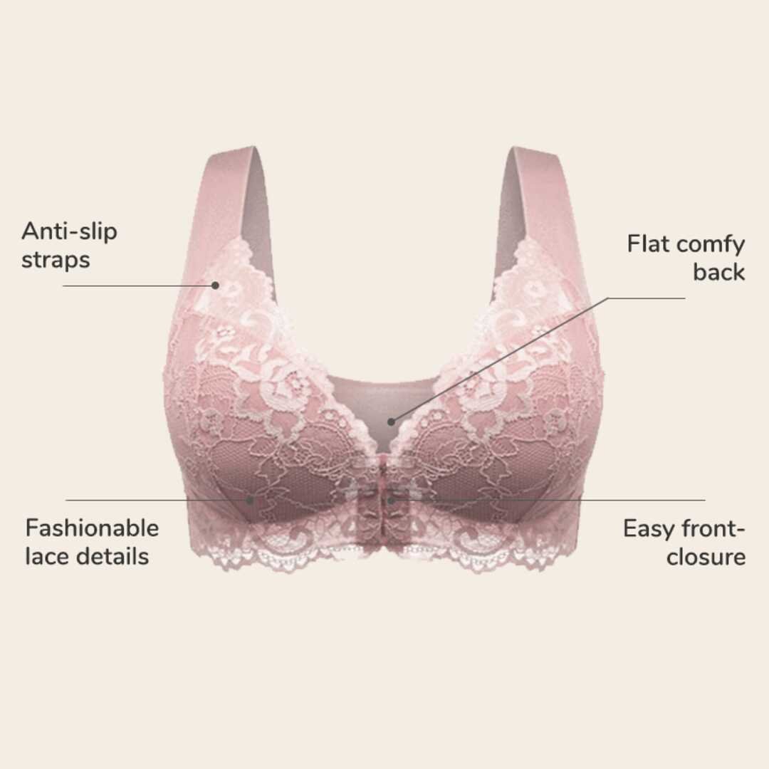 Front Closure Shaping Push Up Bra