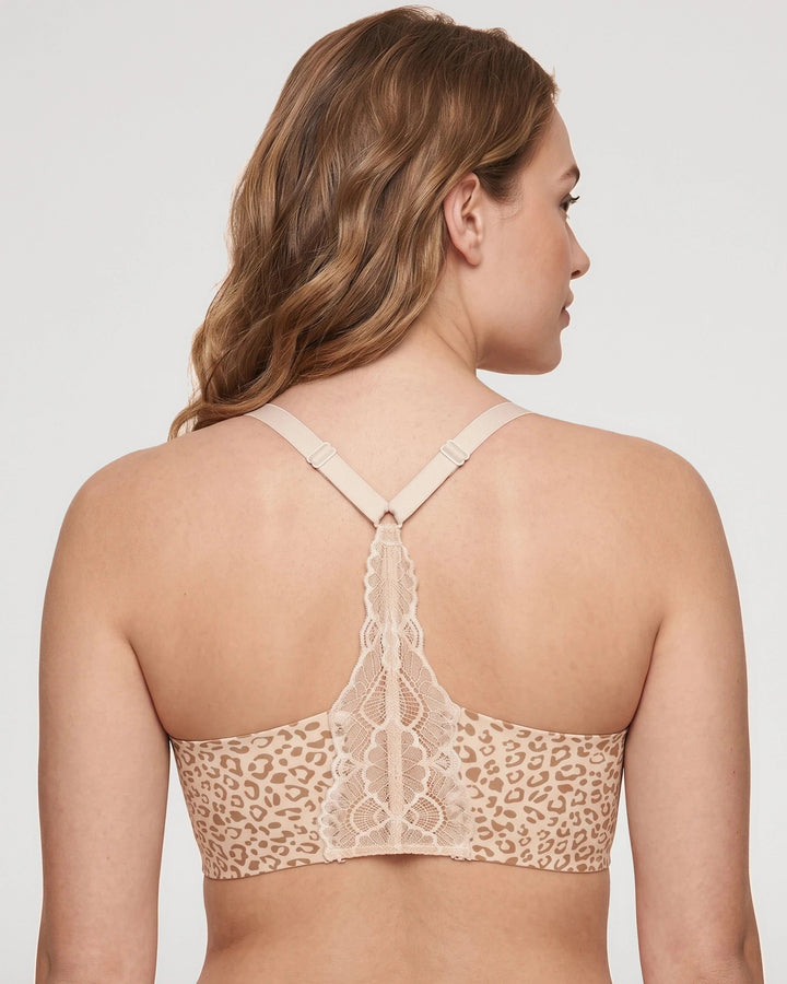 Lace Jelly Deep V Racerback Bralette