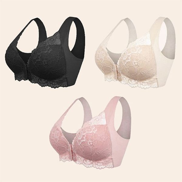 Front Closure Shaping Push Up Bra