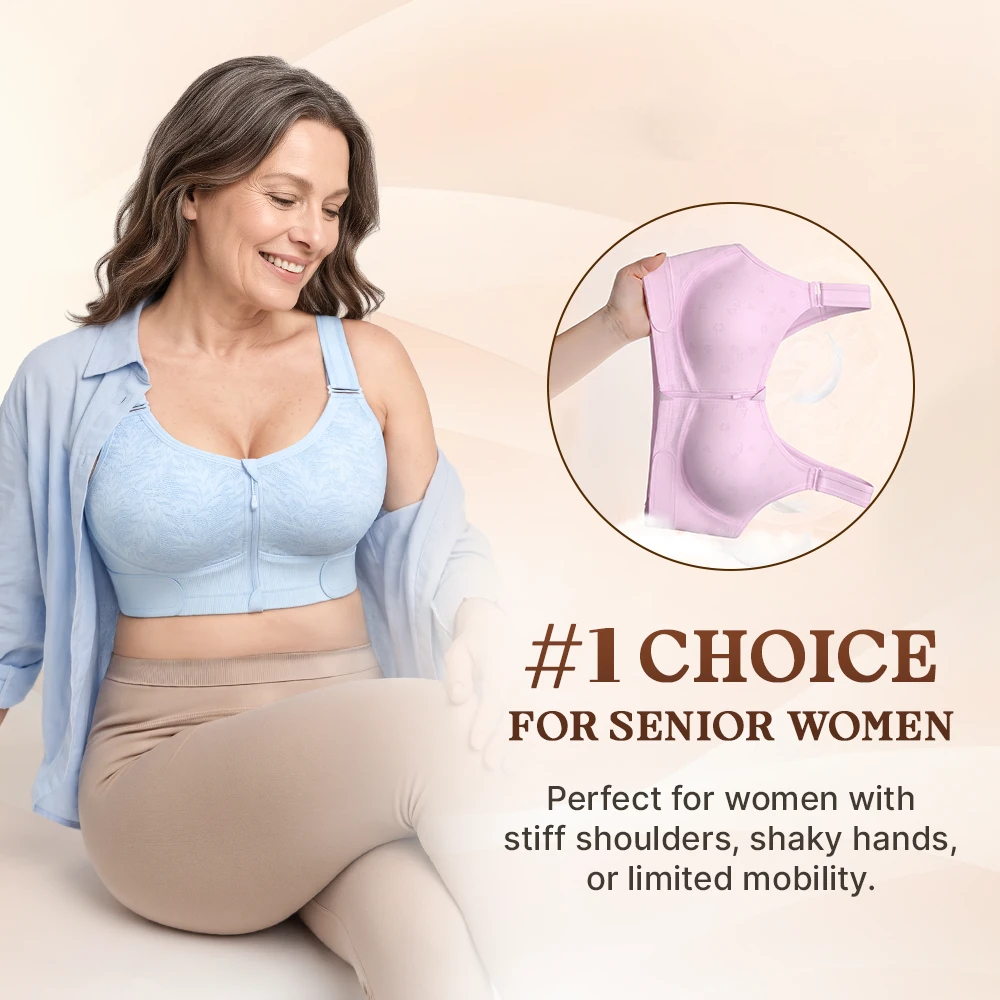 Easy-On Front Access Wireless Comfort Bra