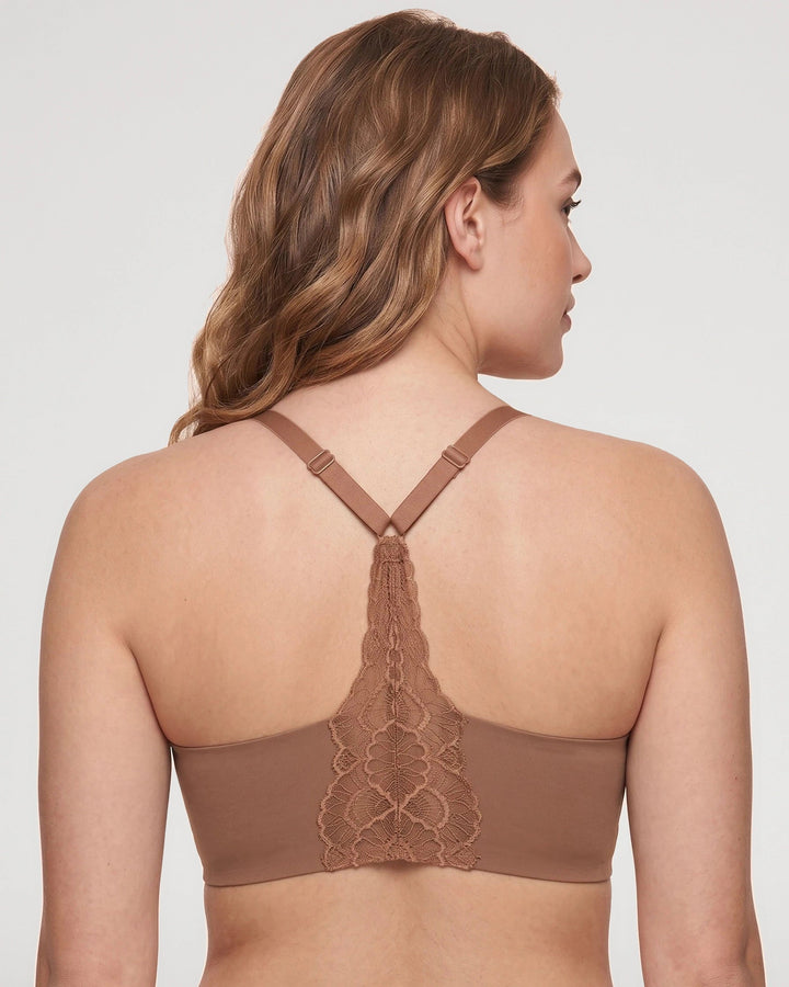 Lace Jelly Deep V Racerback Bralette
