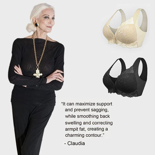 Front Closure Shaping Push Up Bra