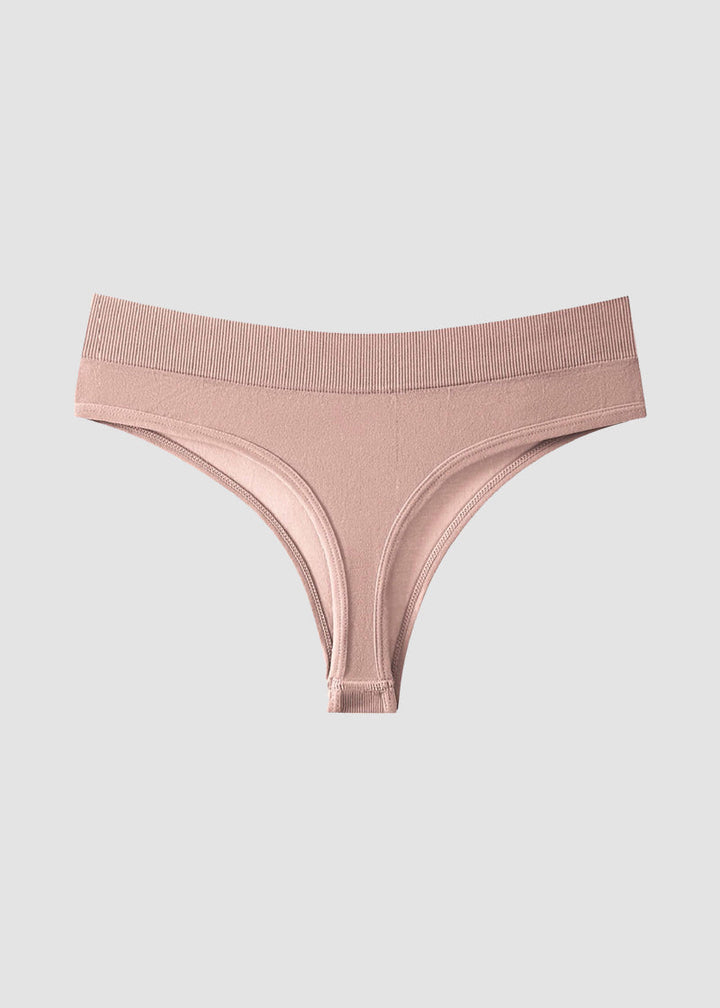 Comfort Seamless Sport Thong Panties (9 Pack)