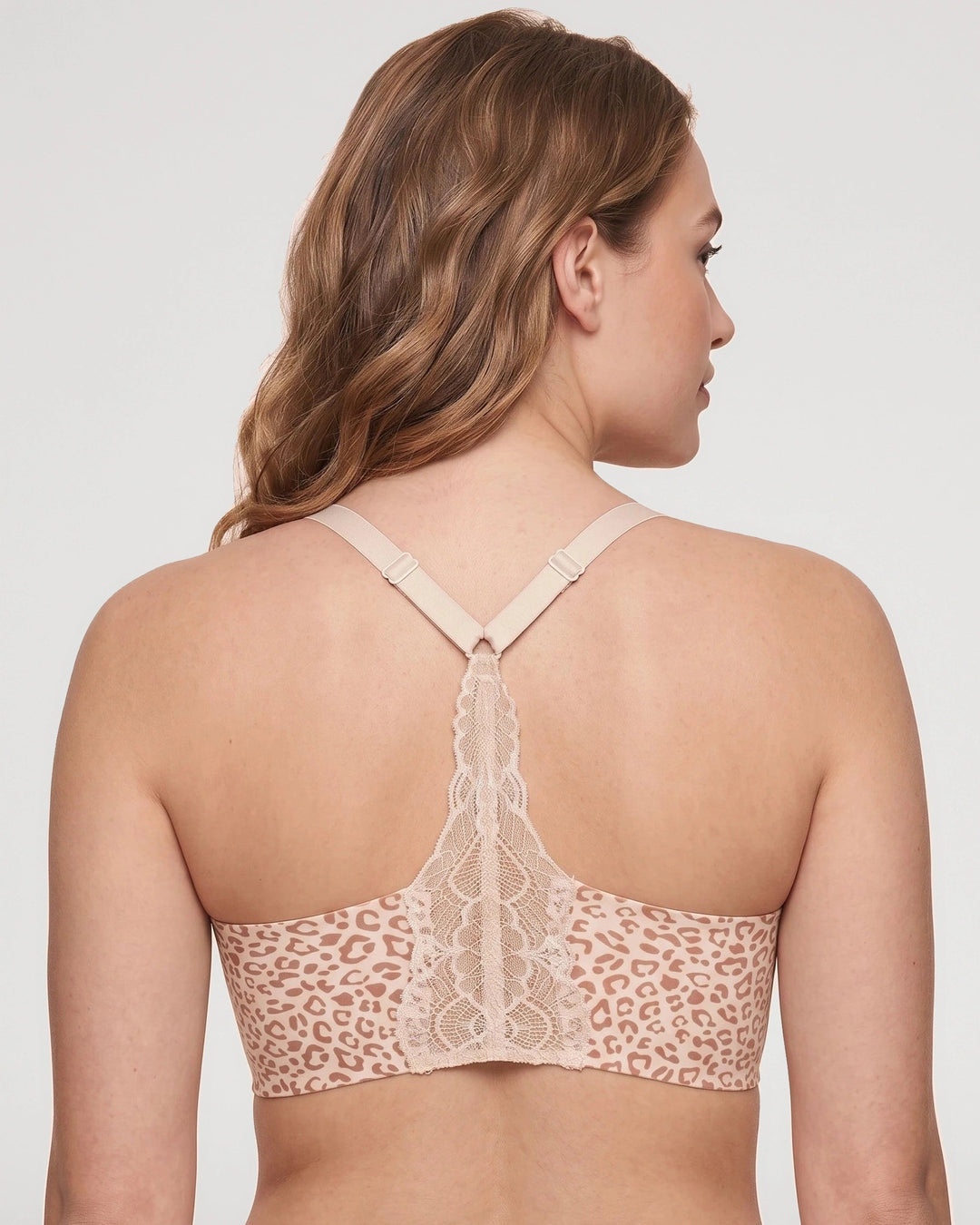 Lace Jelly Deep V Racerback Bralette