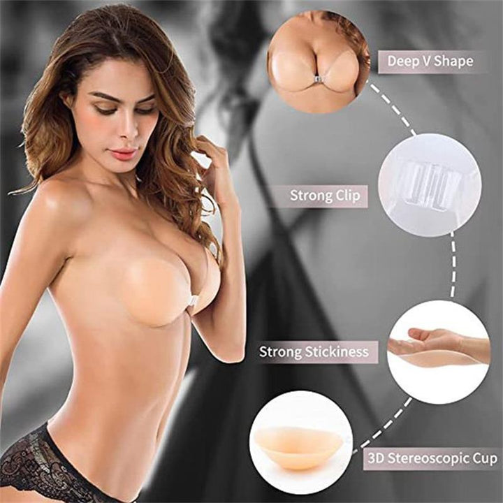 💗BUY 1 GET 3 FREE - 4 PAIRS -🎁Adhesive Push-up Bra